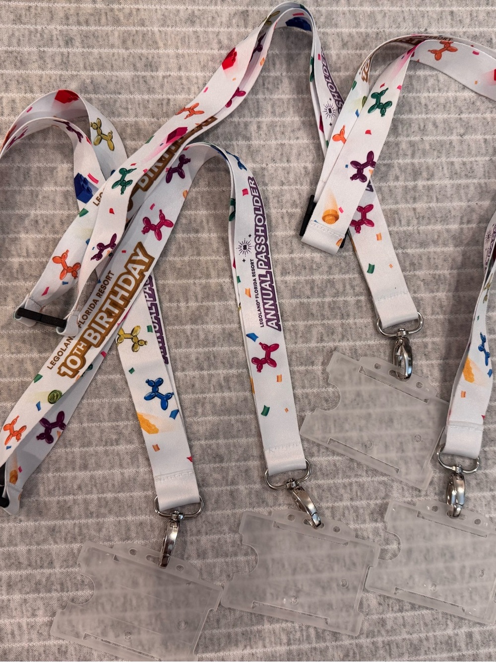 Legoland Set of Four Lanyards